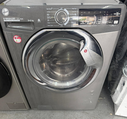 Refurbished Hoover H3DS696TAMCGE-80 9kg/6kg 1600RPM Washer Dryer - Graphite