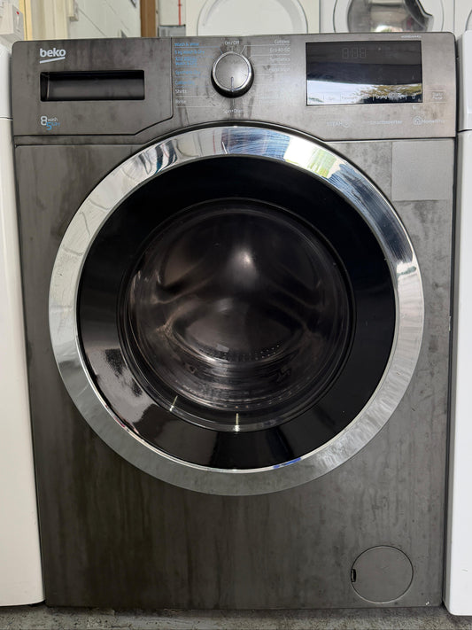 Refurbished Beko WDER8540441G 8kg/5kg 1400RPM Washer Dryer - Graphite