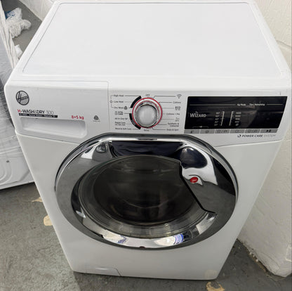 Refurbished Hoover H3DS4855TACE-80 8kg/5kg 1400RPM Washer Dryer - White