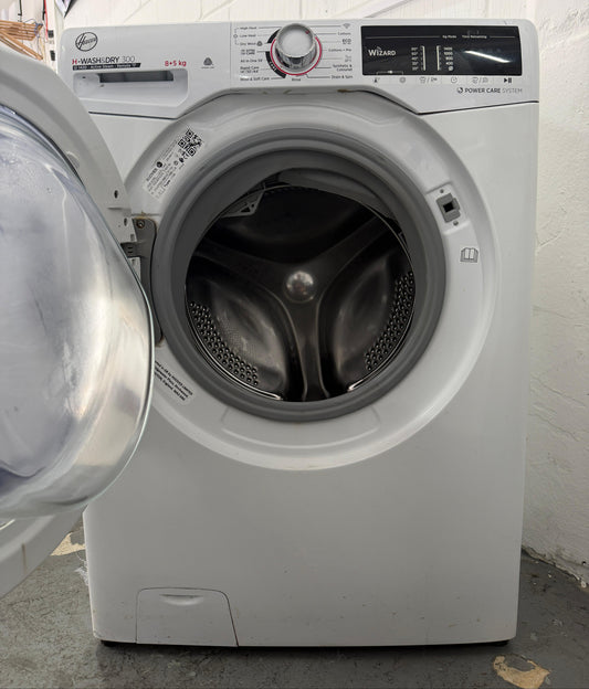 Refurbished Hoover H3DS4855TACE-80 8kg/5kg 1400RPM Washer Dryer - White
