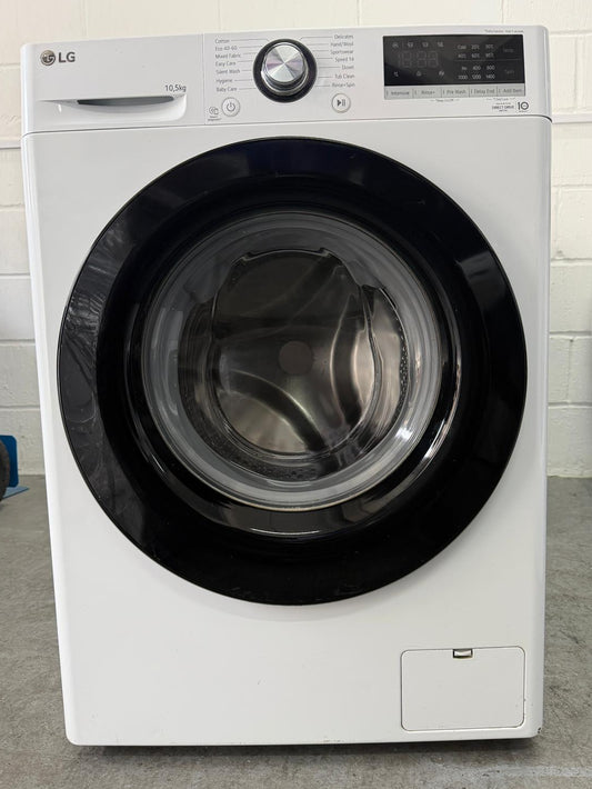Refurbished LG F4V310SNE 10.5kg 1360RPM Washing Machine - White
