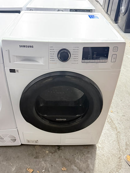 Refurbished Samsung DV80TA020AE 8kg Heat Pump Tumble Dryer - White