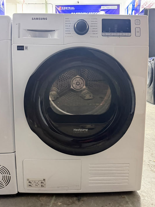 Refurbished Samsung DV80TA020AE 8kg Heat Pump Tumble Dryer - White