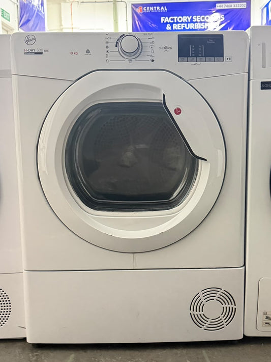 Refurbished Hoover HLE C10DG-80 10kg Condenser Tumble Dryer - White