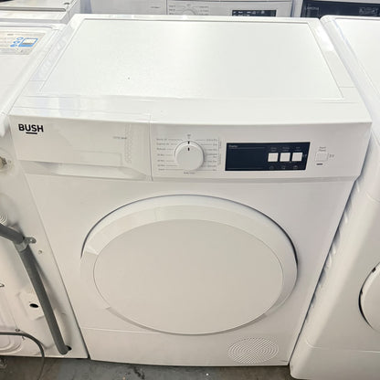 Refurbished Bush TDTE18HP 8kg Heat Pump Tumble Dryer - White