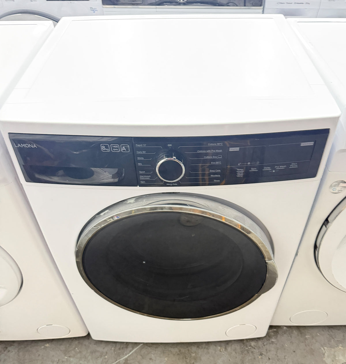 Refurbished Lamona FLM8700 8kg 1400RPM Washing Machine - White