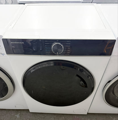 Schonhaus WMSF011014AW 10kg 1400RPM Washing Machine - White - UNUSED GRADE A