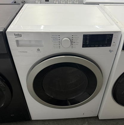 Refurbished Beko WDX8543130W 8kg/5kg 1400RPM Washer Dryer - White