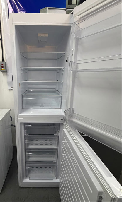 Refurbished Hotpoint HBNF55181WUK1 245L 50/50 Frost Free Fridge Freezer - White