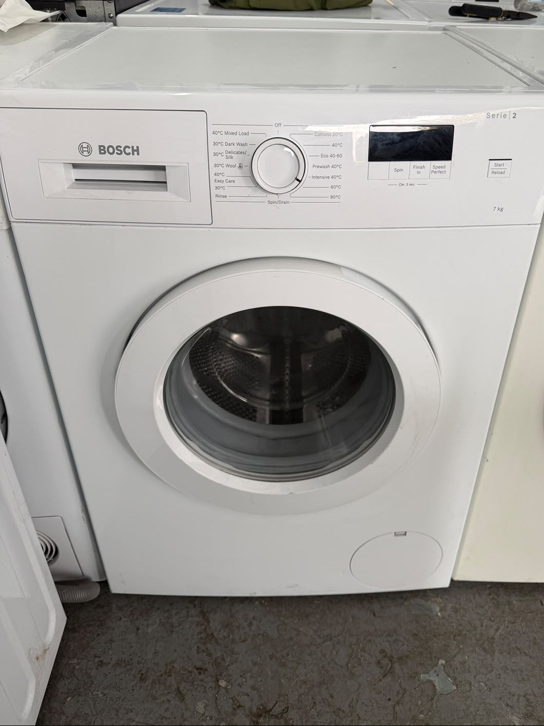 Refurbished Bosch WAJ28008GB 7kg 1400rpm Washing Machine - White
