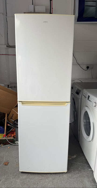 Refurbished Logik LFC55W16 198L 50/50 Fridge Freezer - White