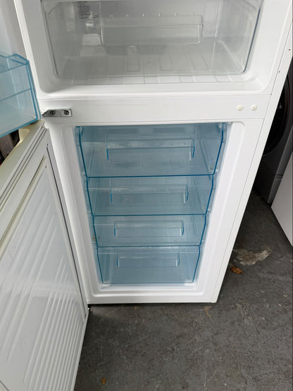 Refurbished Logik LFC55W16 198L 50/50 Fridge Freezer - White