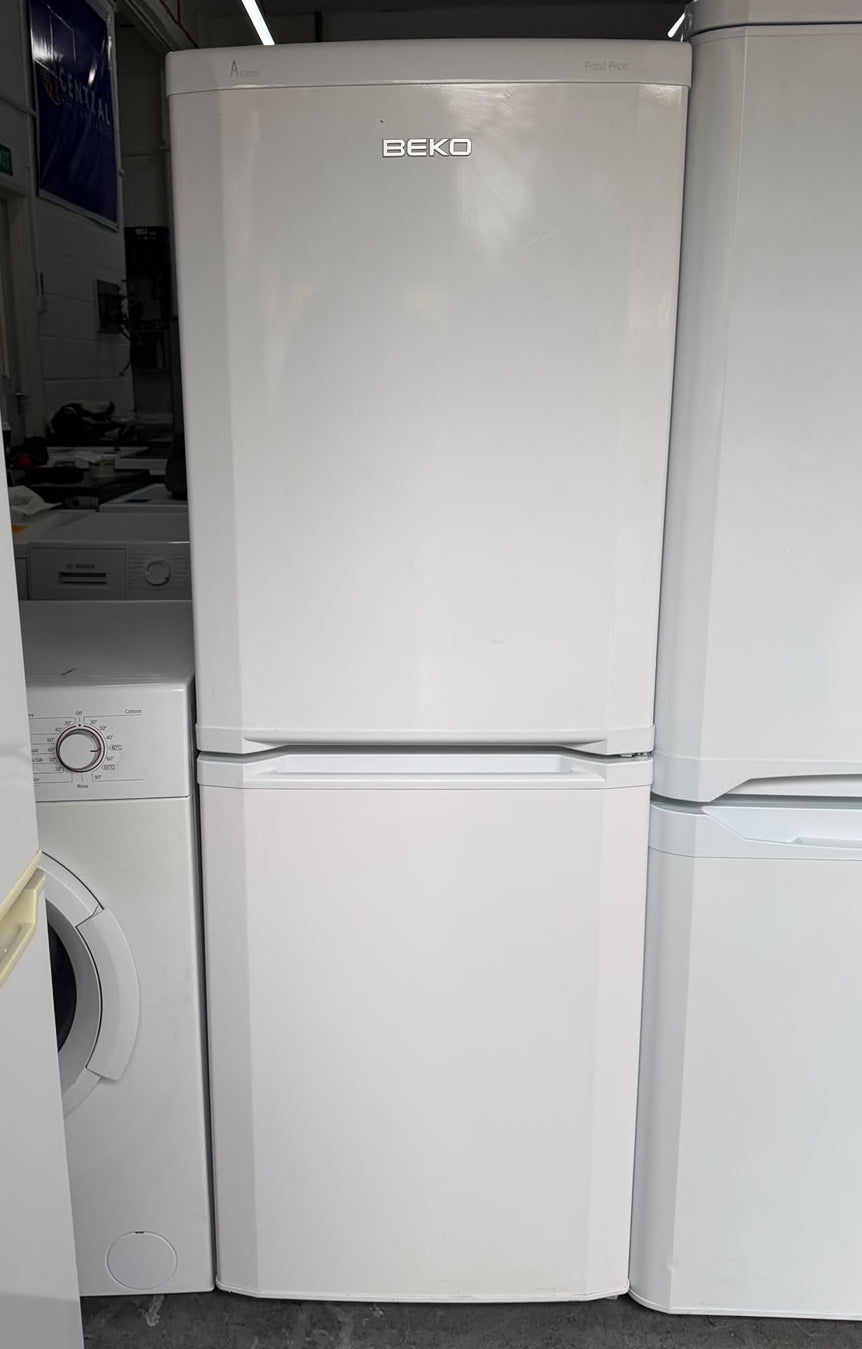 Refurbished Beko CDA539FW 197L 50/50 Frost Free Fridge Freezer - White