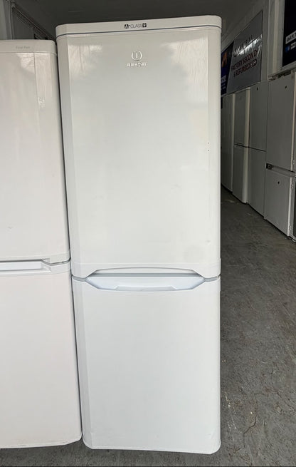 Refurbished Indesit NCAA55 228L 50/50 Fridge Freezer - White