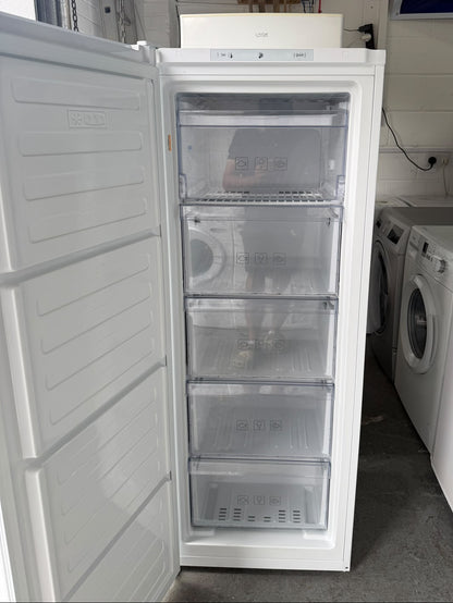 Refurbished Beko FFG1545W 177L Frost Free Tall Freezer - White
