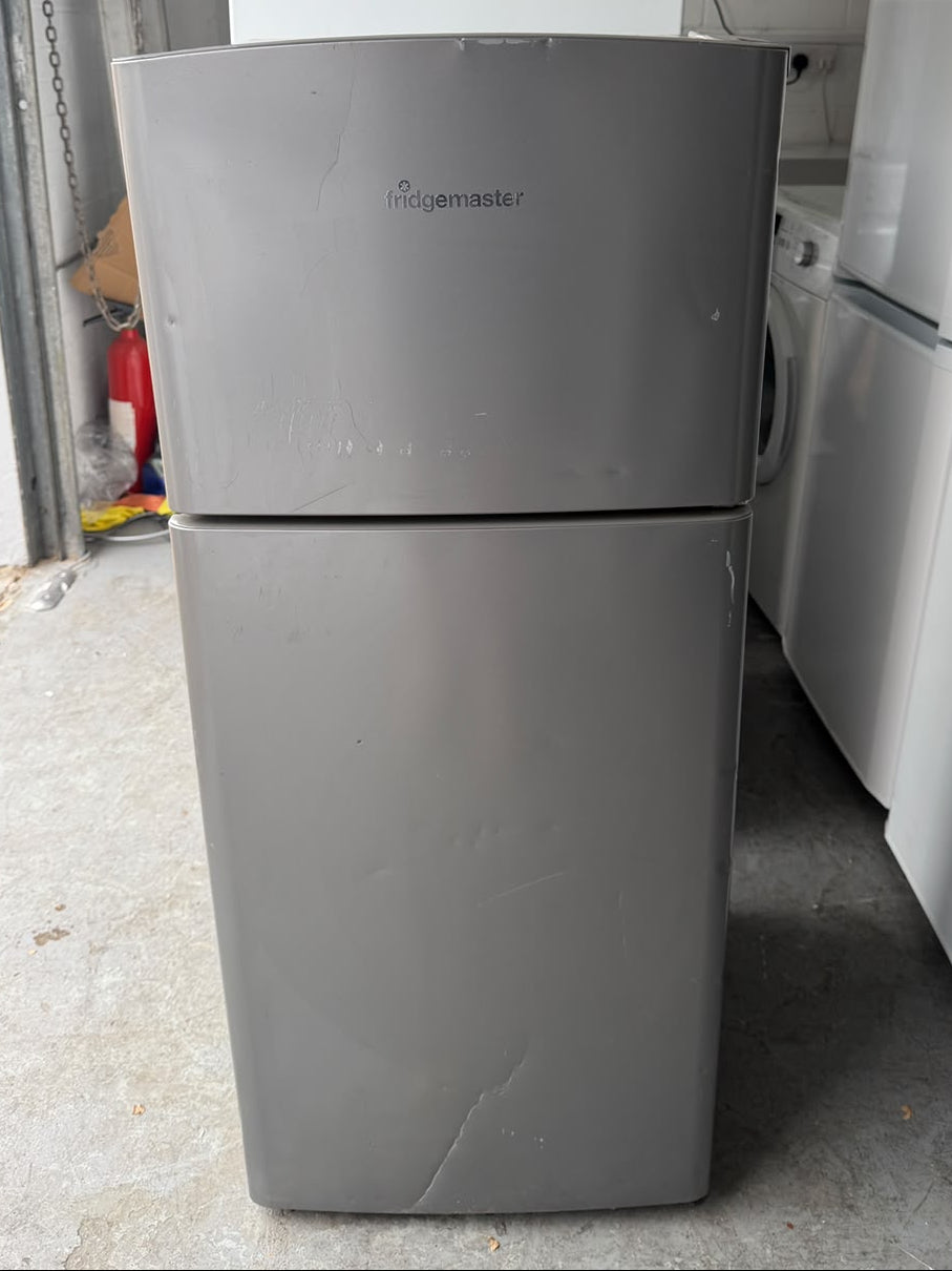 Refurbished Fridgemaster MTM48120FS 120L 80/20 Fridge Freezer - Silver
