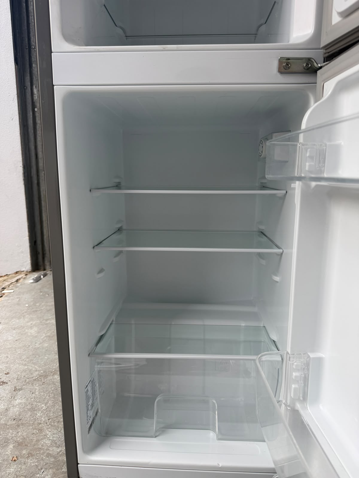 Refurbished Fridgemaster MTM48120FS 120L 80/20 Fridge Freezer - Silver