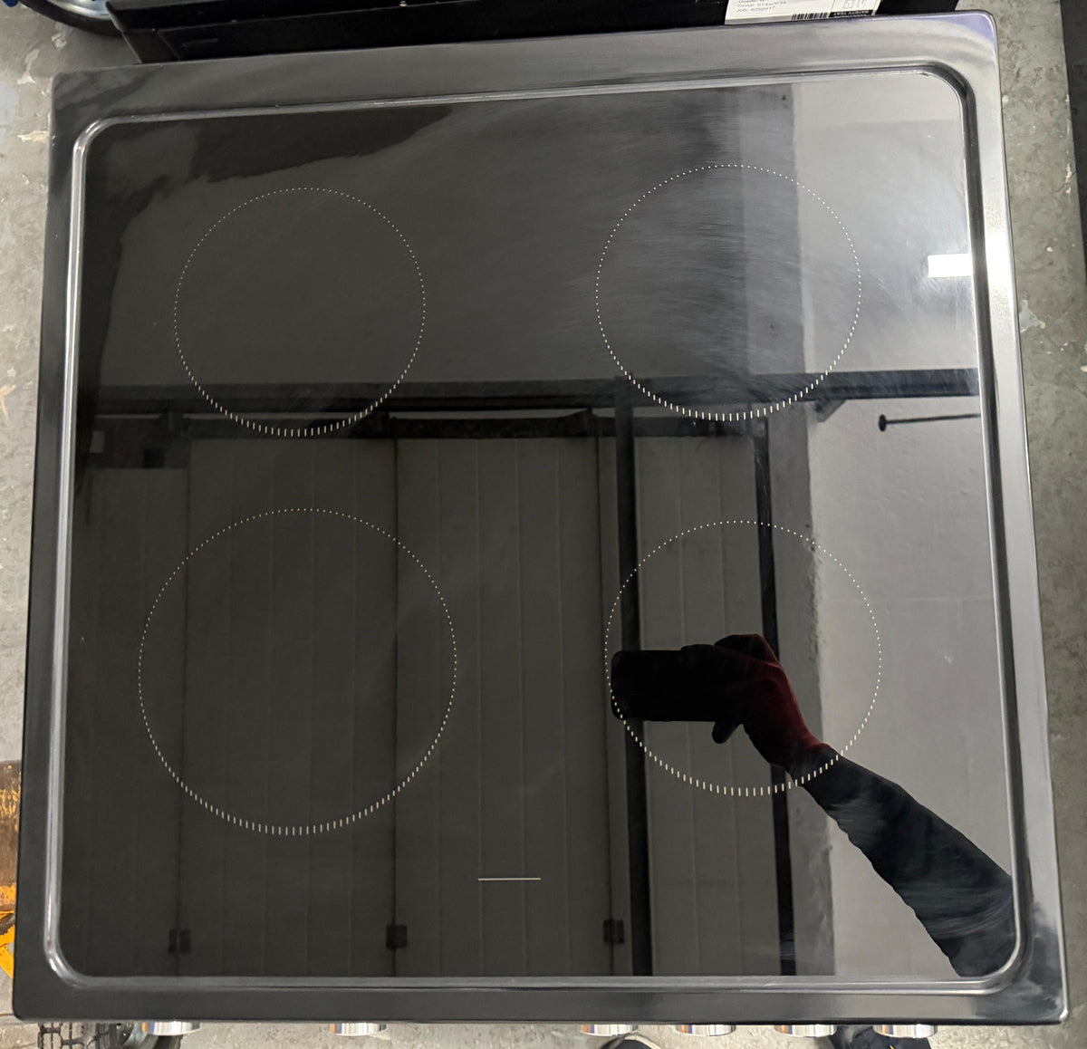 Hisense HDE3211BBUK 60cm Double Oven Electric Ceramic Cooker - New Grade A - Black