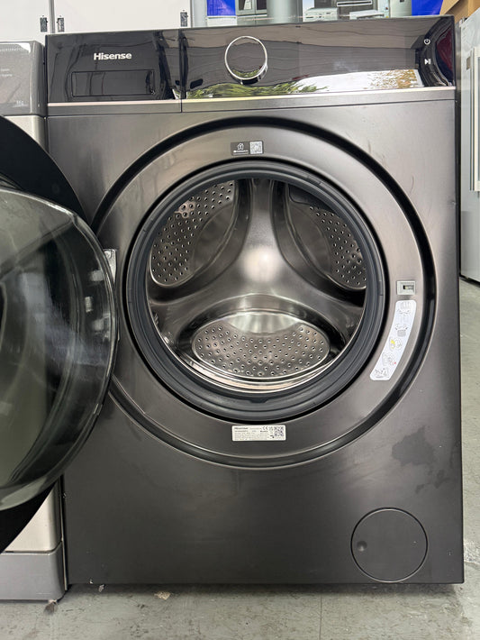 Refurbished Hisense WF5I9043BBFS 9kg 1400RPM Washing Machine – Black