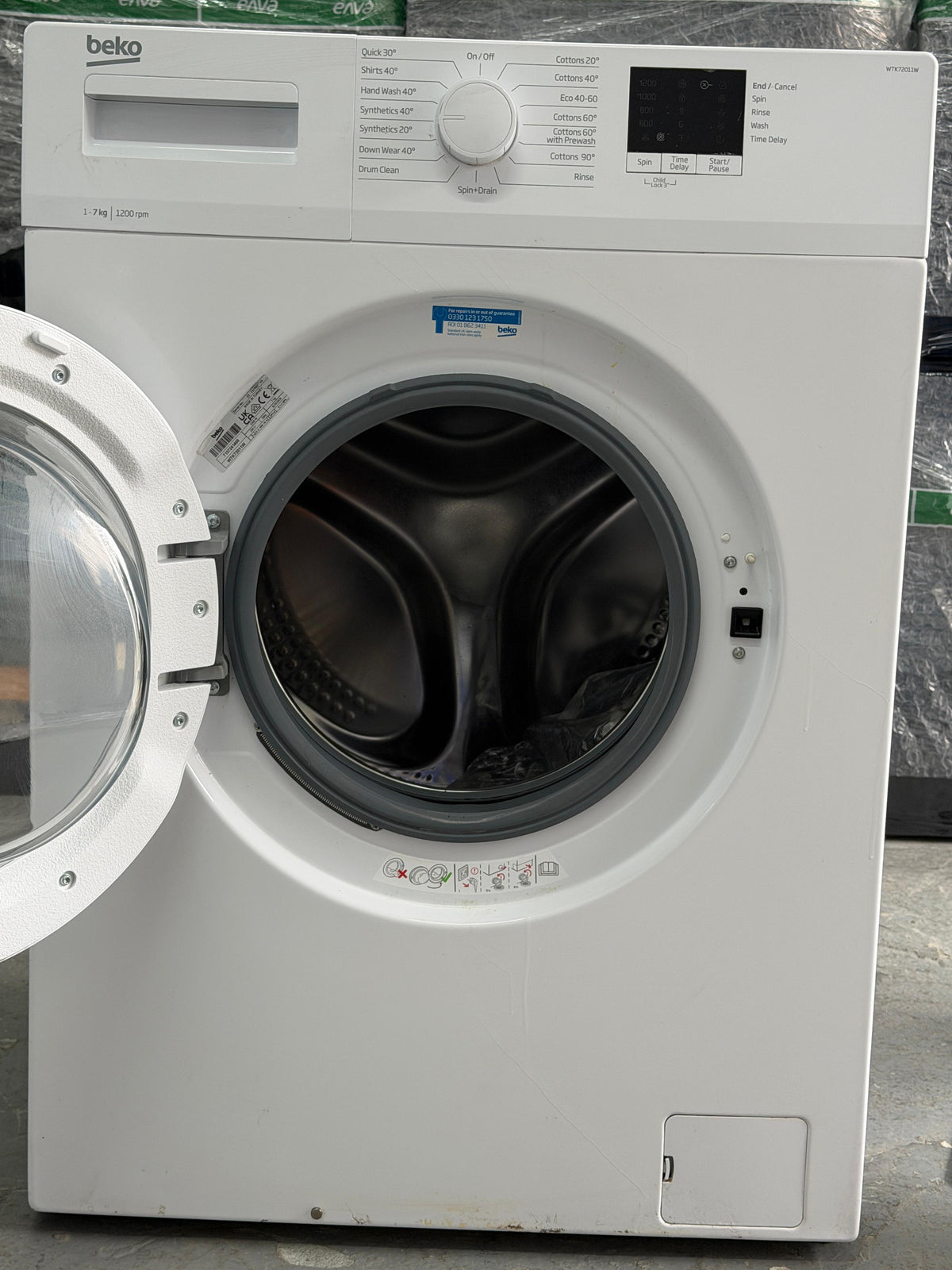 Refurbished Beko WTK72011W 7kg 1200rpm Washing Machine – White