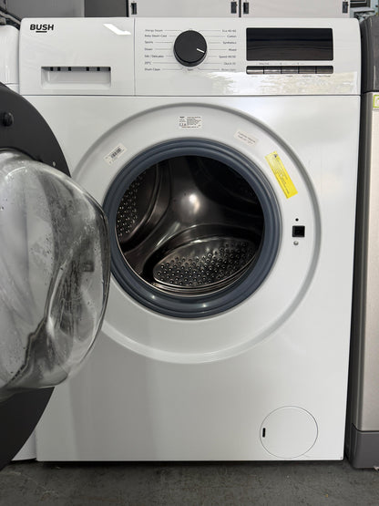 Refurbished Bush BWM81400W 8kg 1400RPM Washing Machine - White