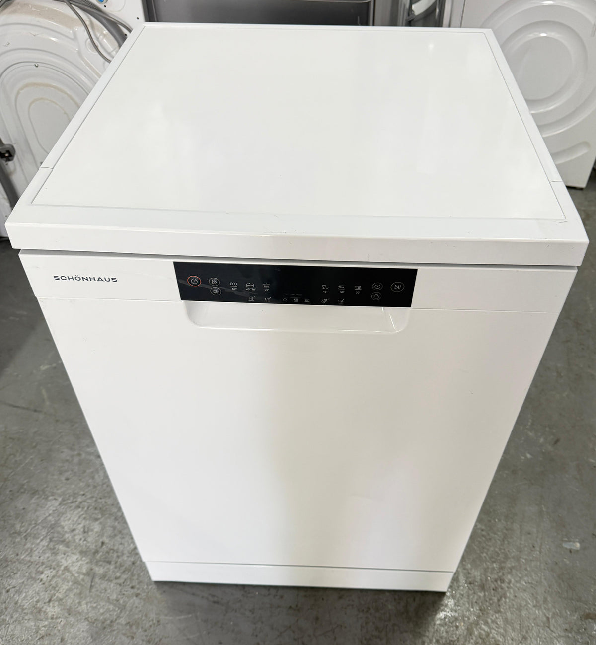 Schönhaus DWSF0115FSBW 15 Place Settings Freestanding Dishwasher – White – Unused Grade A