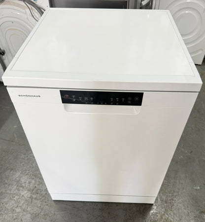 Schönhaus DWSF0115FSBW 15 Place Settings Freestanding Dishwasher – White – Unused Grade A