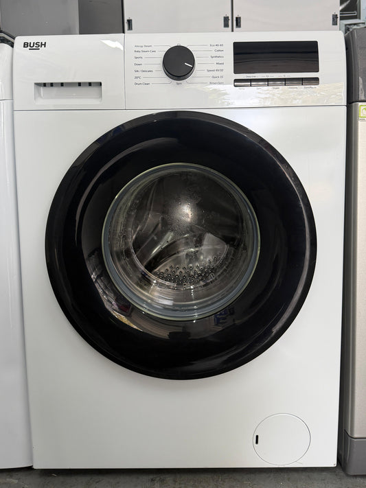 Refurbished Bush BWM81400W 8kg 1400RPM Washing Machine - White