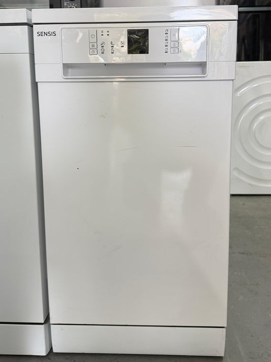 Sensis DWF0110SLEW 10 Place Settings Slimline Freestanding Dishwasher – White – Unused Grade A