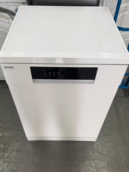 Sensis DWFO114FSDW 14 Place Settings Freestanding Dishwasher – White – Unused Grade A