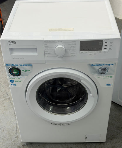 Refurbished Beko WTG721M1W 7kg 1200rpm Washing Machine – White