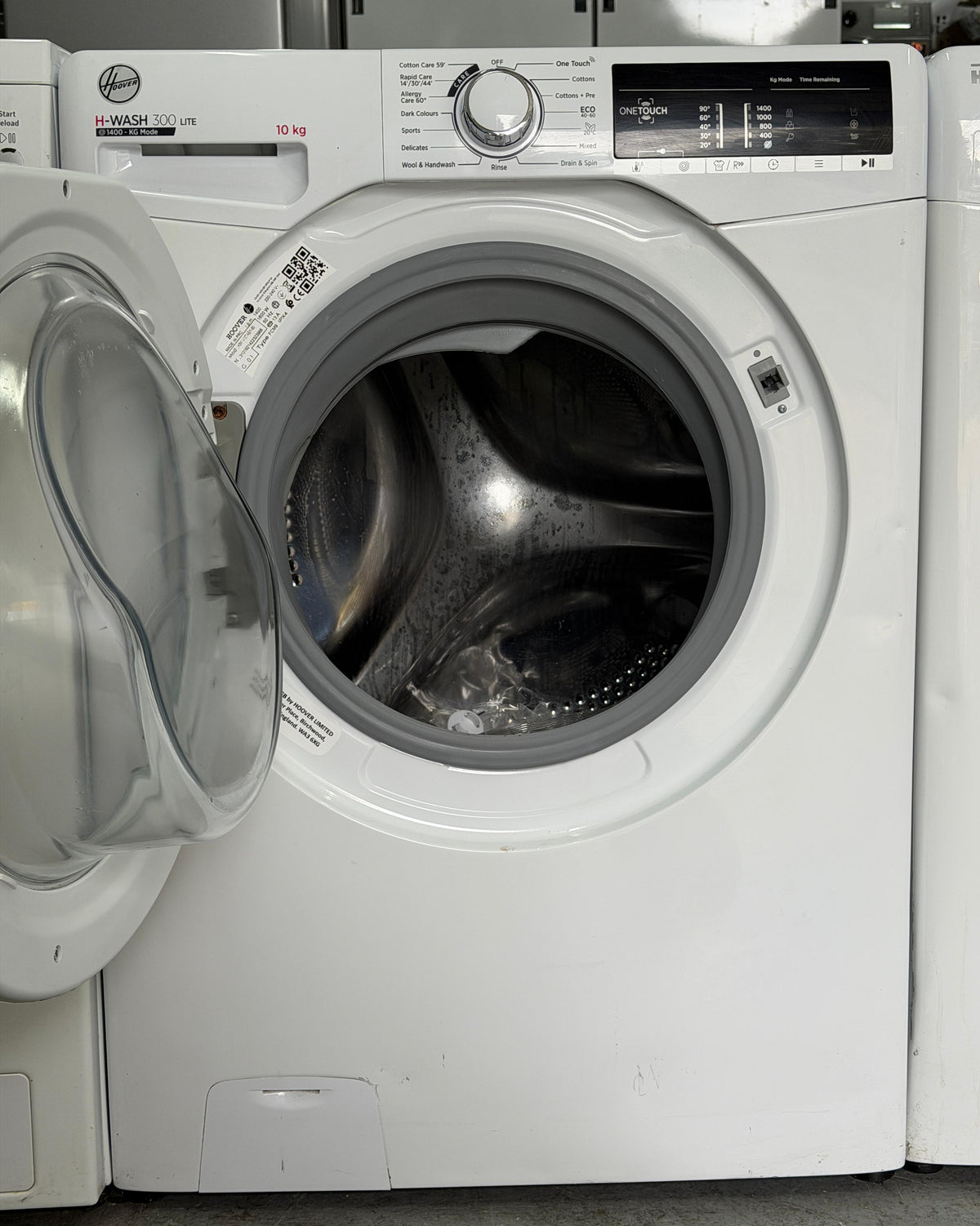 Refurbished Hoover H3W410TAE 10kg 1400rpm Washing Machine – White