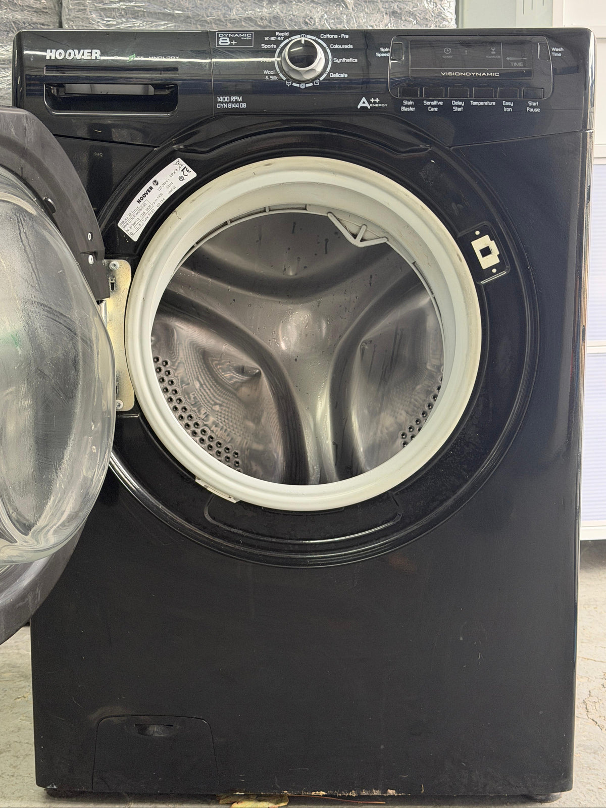 Refurbished Hoover DYN8144DB/2-80 8kg 1400rpm Washing Machine – White