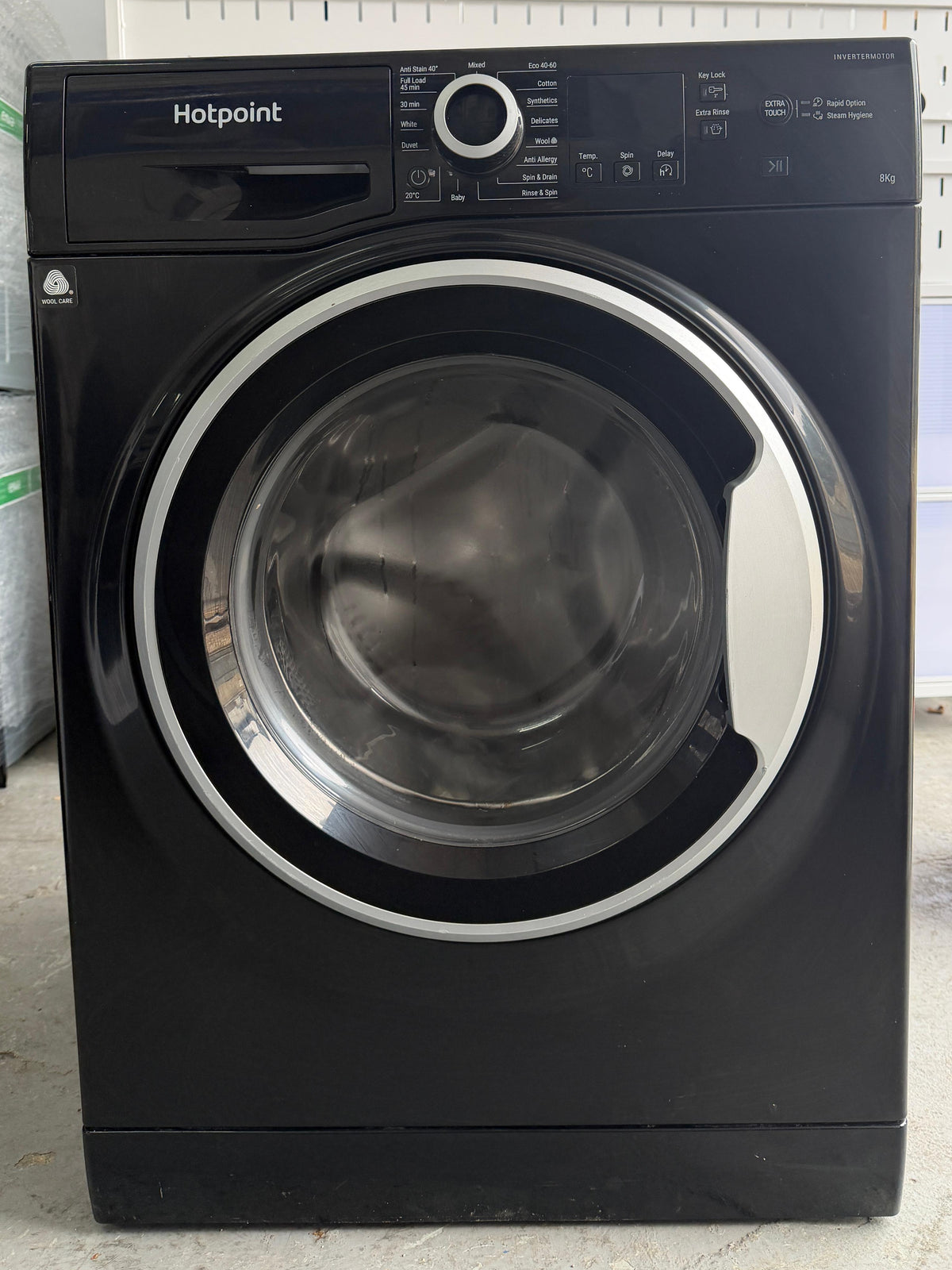 Refurbished Hotpoint NSWM845CW 8kg 1400rpm Washing Machine – White