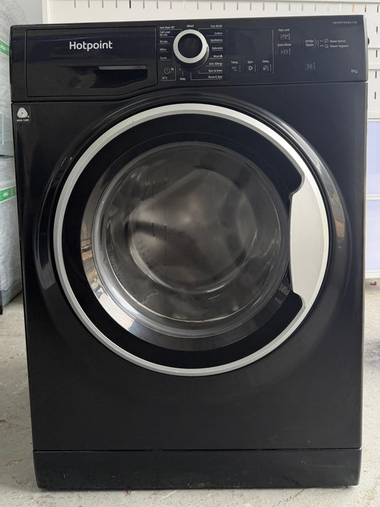 Refurbished Hotpoint NSWM845CW 8kg 1400rpm Washing Machine – White