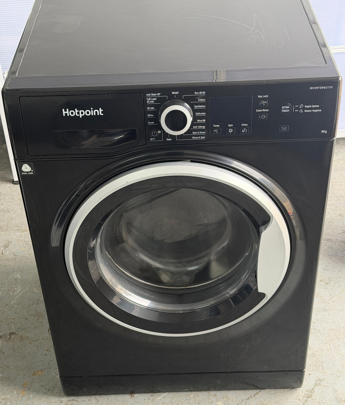 Refurbished Hotpoint NSWM845CW 8kg 1400rpm Washing Machine – White