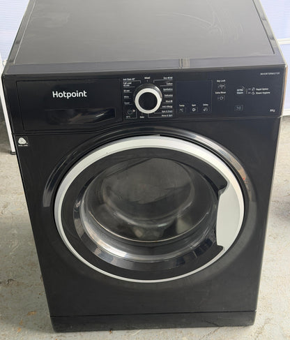 Refurbished Hotpoint NSWM845CW 8kg 1400rpm Washing Machine – White