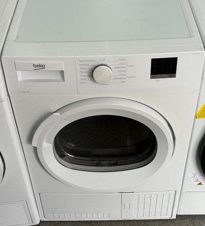 Refurbished Beko DTLCE70151 7kg Condenser Tumble Dryer – White