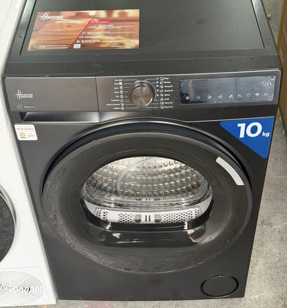Refurbished Hoover HBR10N2BJX-80 10kg Heat Pump Tumble Dryer – Matt Black