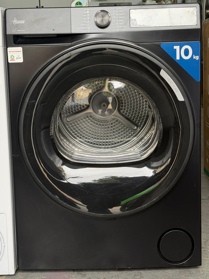 Refurbished Hoover HBR10N2BJX-80 10kg Heat Pump Tumble Dryer – Matt Black