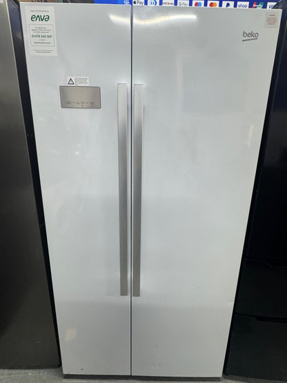 Refurbished Beko ASL141W 558L American Style Fridge Freezer - White