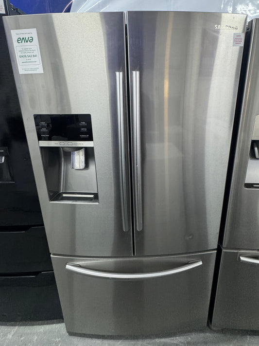 Refurbished Samsung RF23HTEDBSR 624L French Door Fridge Freezer - Stainless Steel