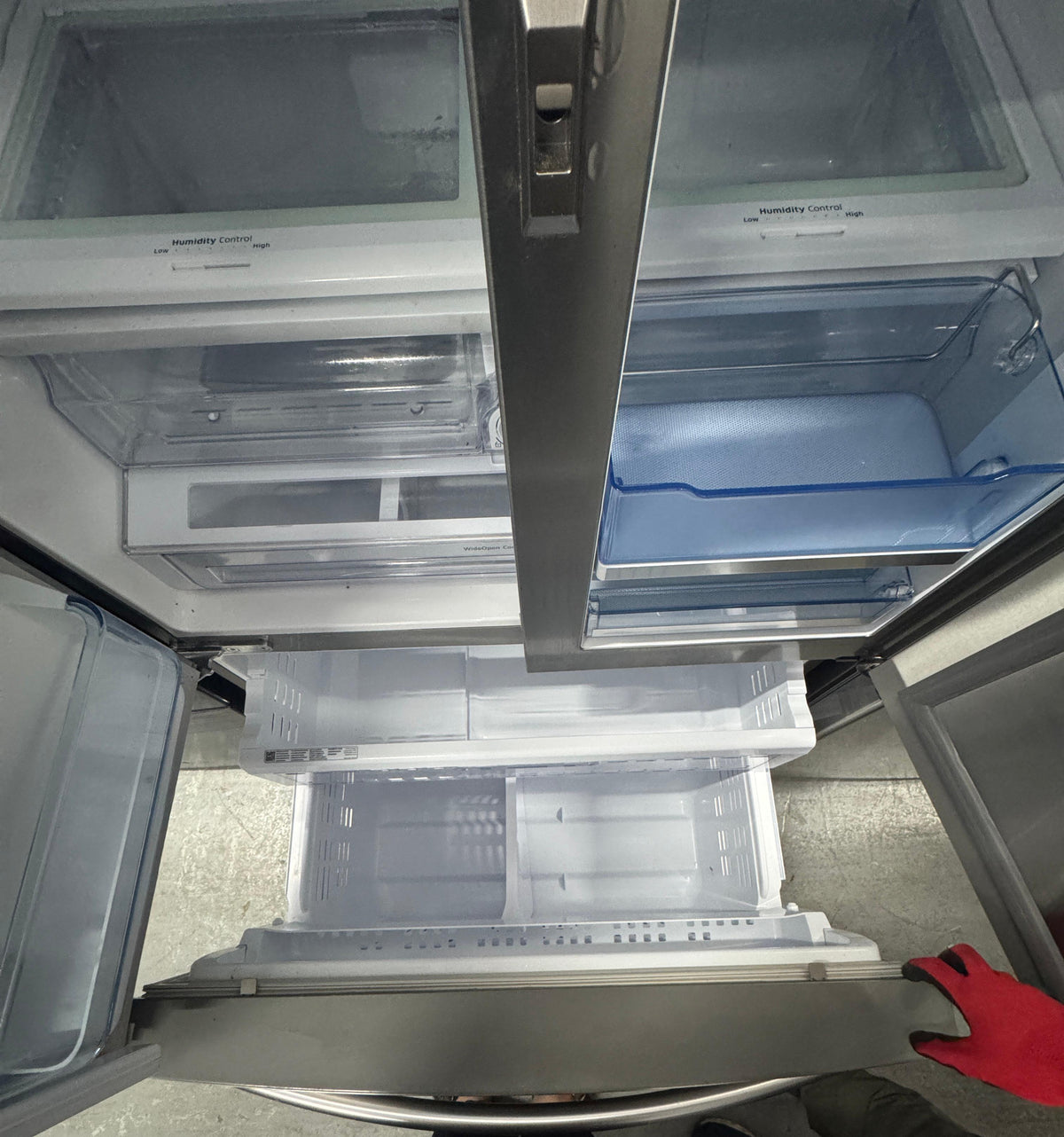 Refurbished Samsung RF23HTEDBSR 624L French Door Fridge Freezer - Stainless Steel
