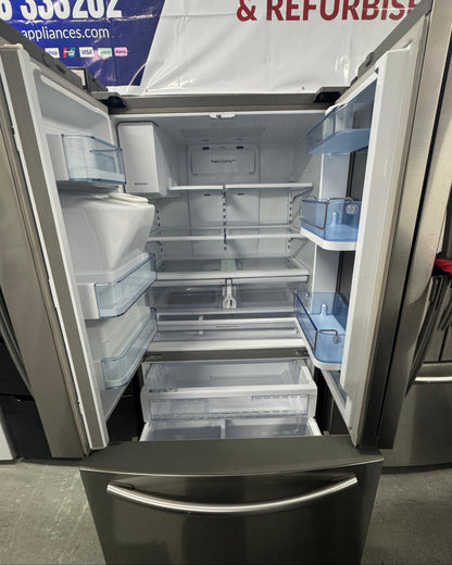 Refurbished Samsung RF23HTEDBSR 624L French Door Fridge Freezer - Stainless Steel