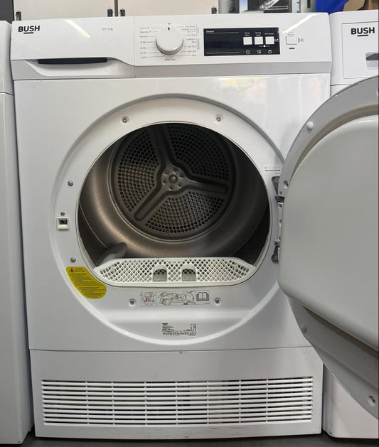 Refurbished Bush TDT17CN 7kg Condenser Tumble Dryer – White