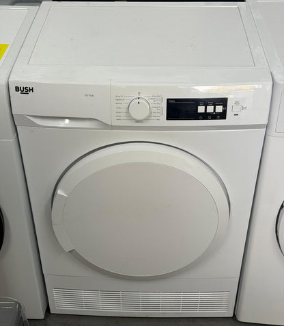 Refurbished Bush TDT17CN 7kg Condenser Tumble Dryer – White