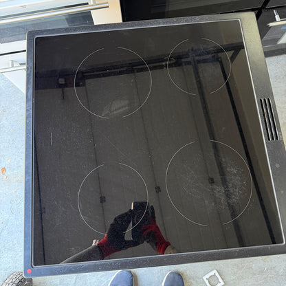 Hisense HDCEC6C20B 60cm Double Oven Electric Ceramic Cooker - Unused Grade A - Black