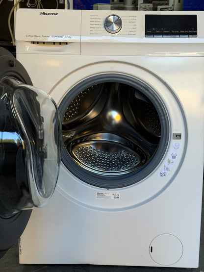Hisense WDQA8014EVJM 8kg/5kg Washer Dryer – Unused Grade A – White
