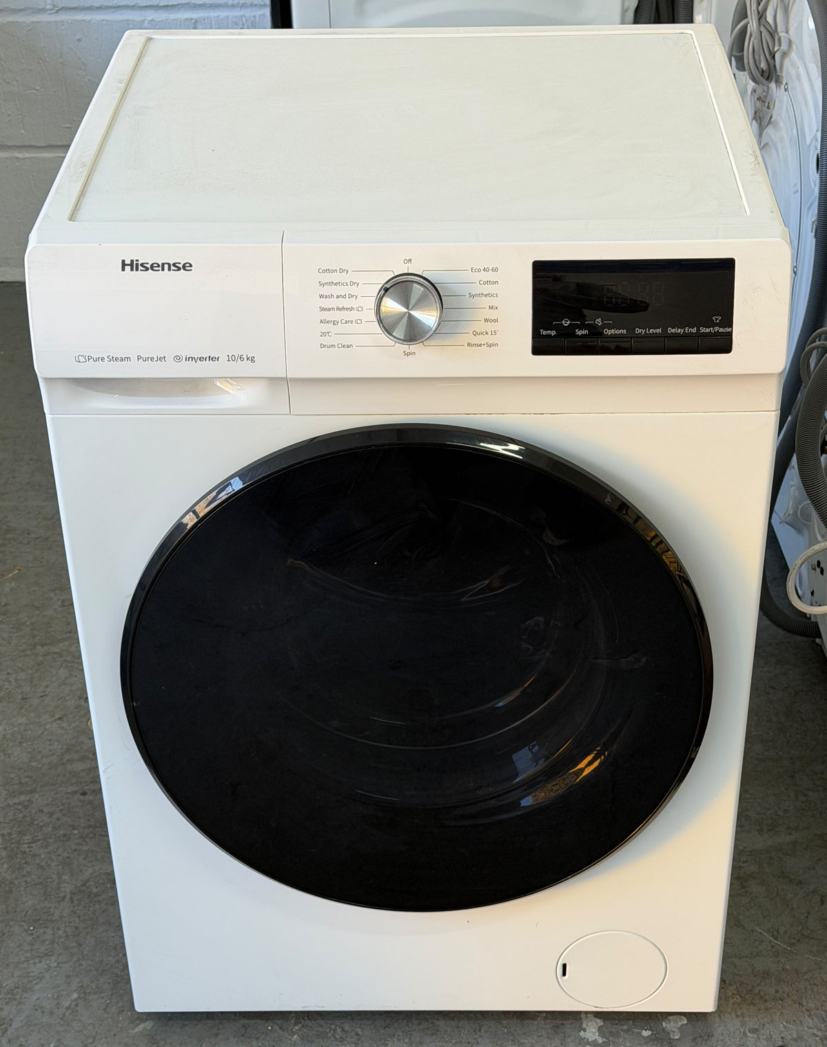 Hisense WDQA1014EVJM 10kg/6kg Washer Dryer – Unused Grade A – White