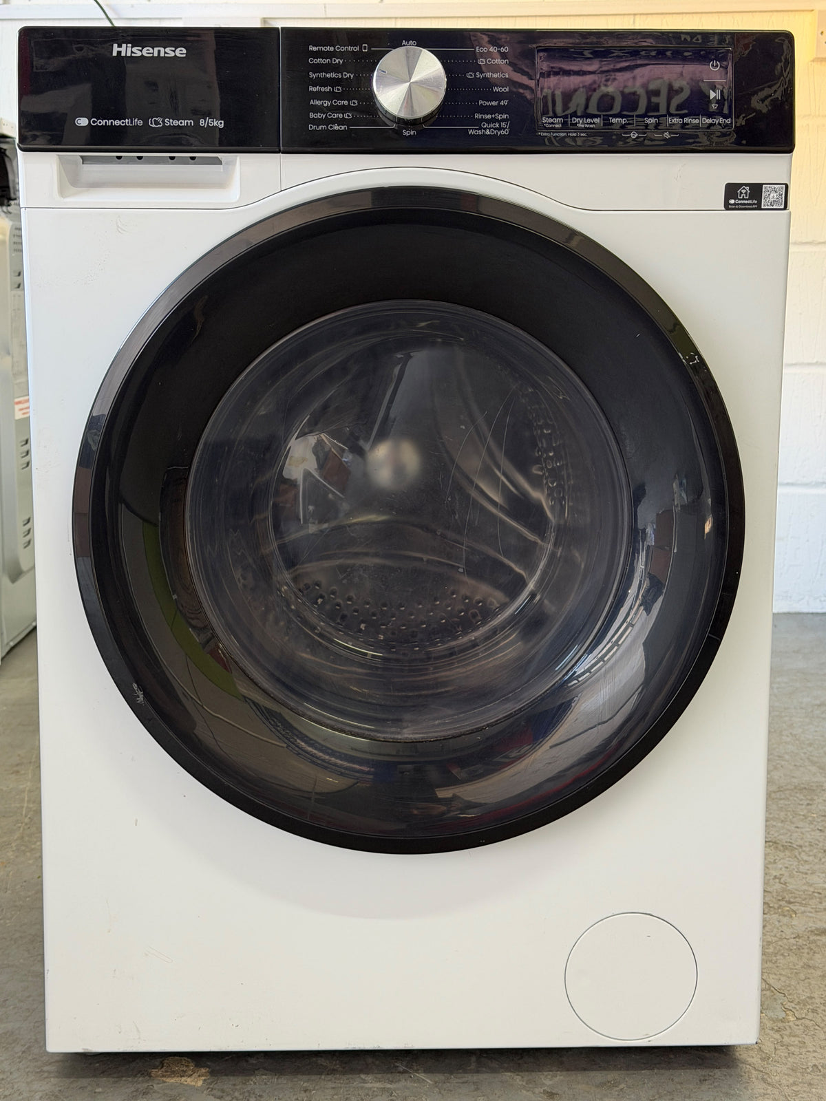 Hisense WD3S8043BW3 8kg/5kg Washer Dryer – Unused Grade A – White